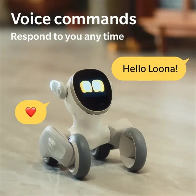 Originale LOONA Robot Smart Dogs Ai Pet Companion Electron Robot di automazione intelligente GPT Voice Fun ai Smart Kids Robot